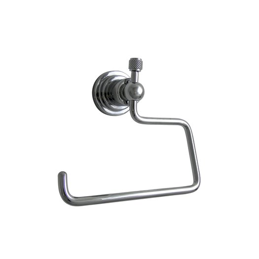 Mechanical style roll holder for the toilet