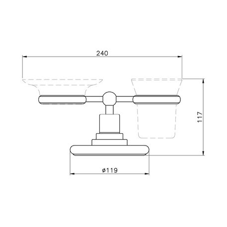 Accessoires pour la salle de bain - support à poser