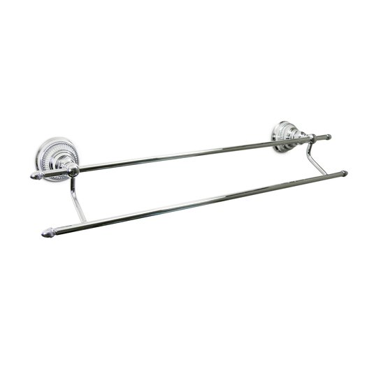 Country style double towel holder Impero