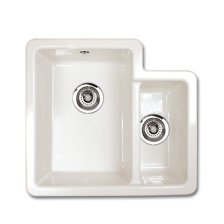 Brindle 800 kitchen sink with 2 bowls