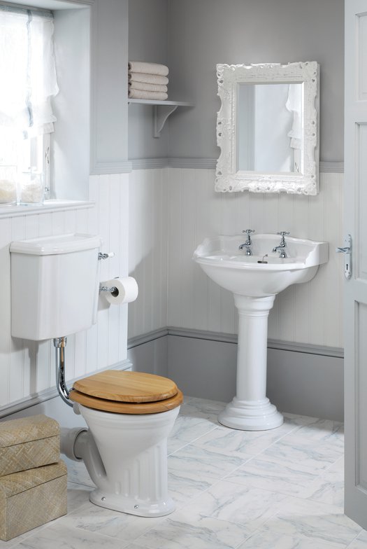 Belgravia ensemble WC in landelijke stijl