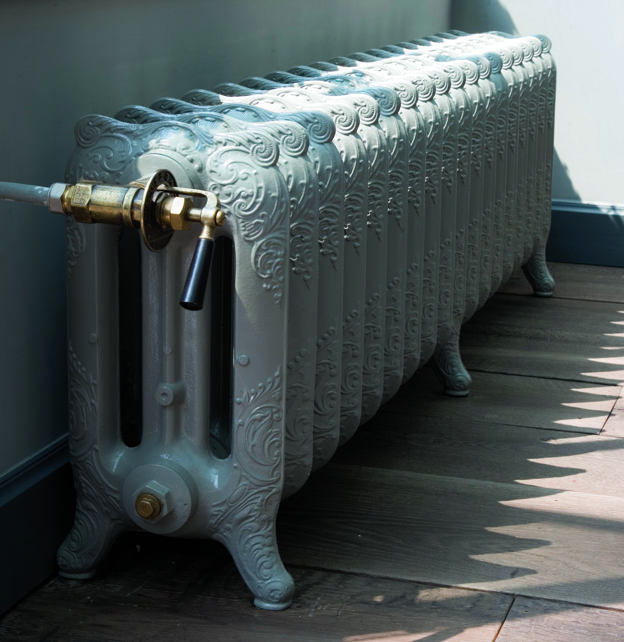 Brannon gietijzeren radiator (3 koloms)