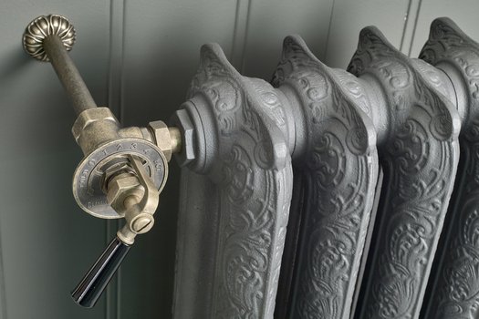Stylish classic cast iron radiator