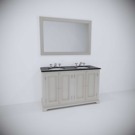 Bristol Cottage bathroom vanity unit with mirror