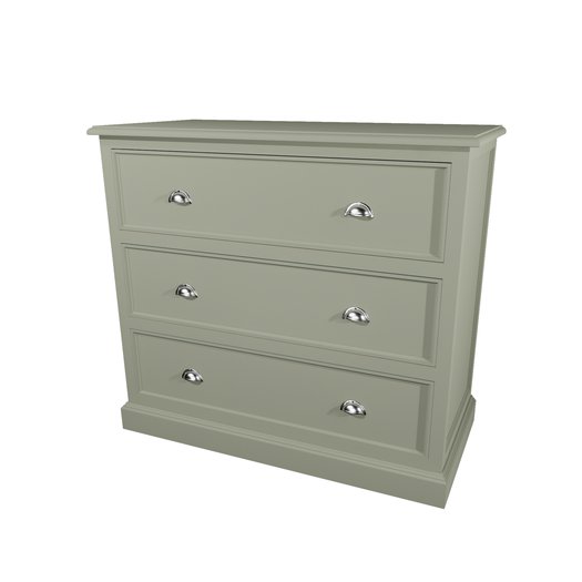 Classic cabinet with 3 drawers 600.18115