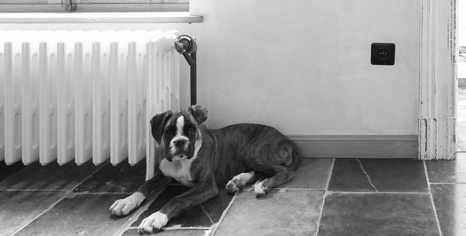 Cozy warmth from real cast iron radiators