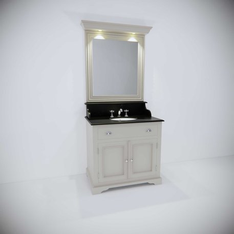 Cottage Bathroom Furniture Kent with mirror
