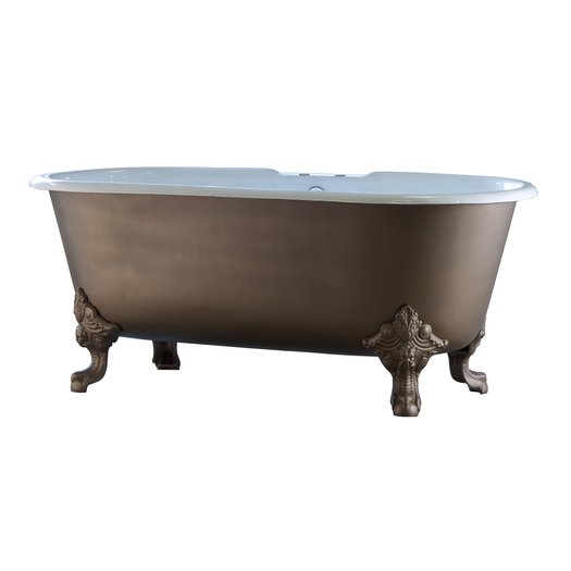 Kinsale cast iron bathtub for the cottage bathroom