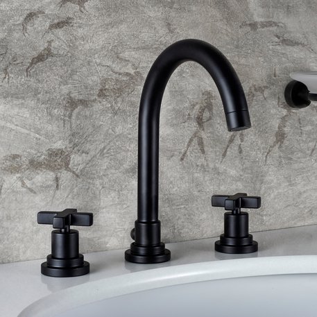 M.Croce mat black modern faucet