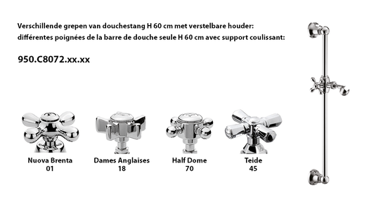 Choix des poignées 950.C8072.xx.xx