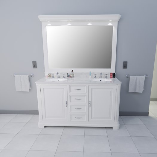 Regent 155 bathroom furniture for the classic bathroom