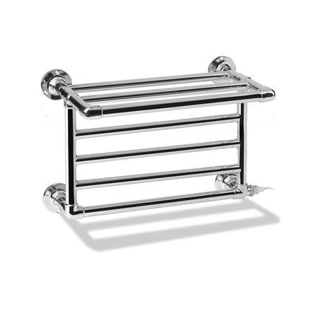 Style 2 towel heater with shelf for towels