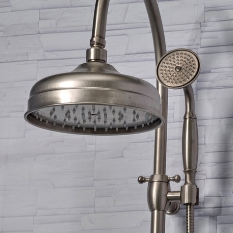 Complete collection of shower brassware