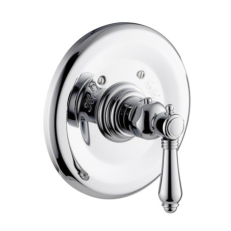 Traditional thermostatic buid-in shower mixer