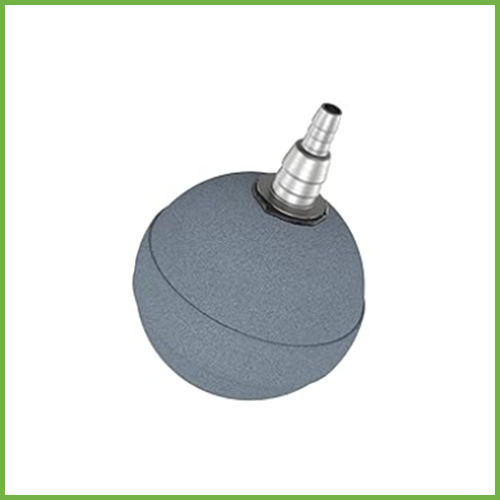 50mm Round Air Stone with Stainless Steel Barb