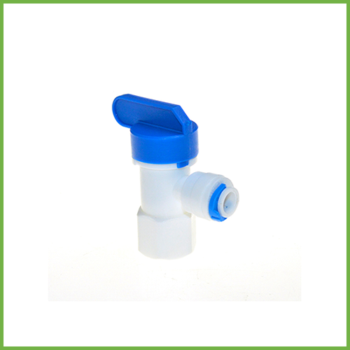 Quick Connect Elbow Ball Valve allows you to turn off water