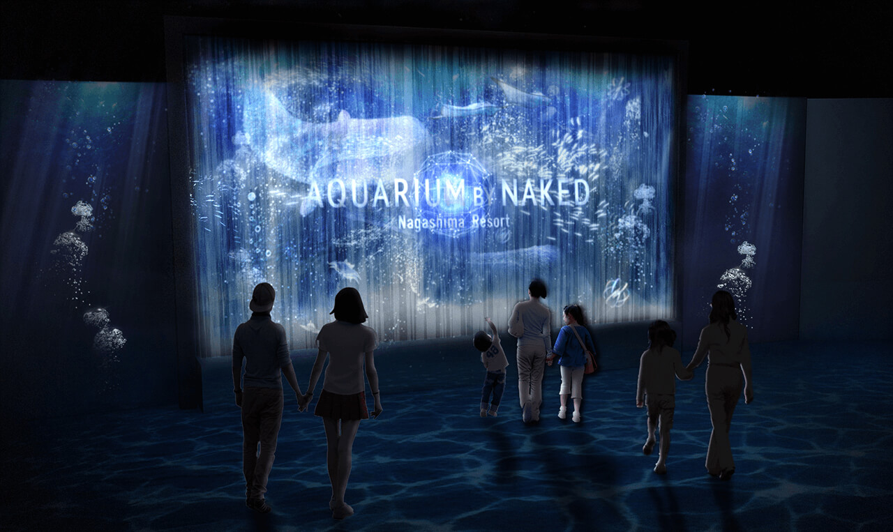 本物の滝がナガシマに出現！AQUARIUM BY NAKED Nagashima Resort 詳細公開