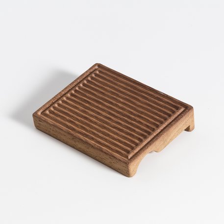 Porte-savon en bois pour les porte-serviettes Style