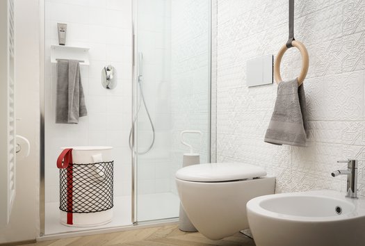 Siège de douche branché et sympa pour la salle de bains ou partout dans la maison 01