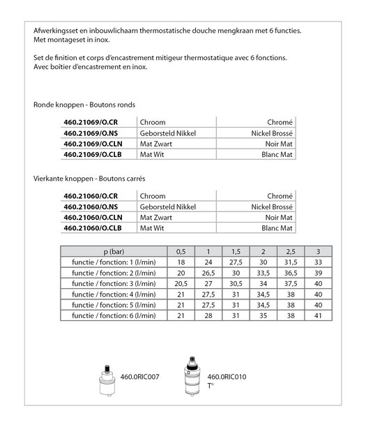 Références 460.21069_O - 460.21060_O