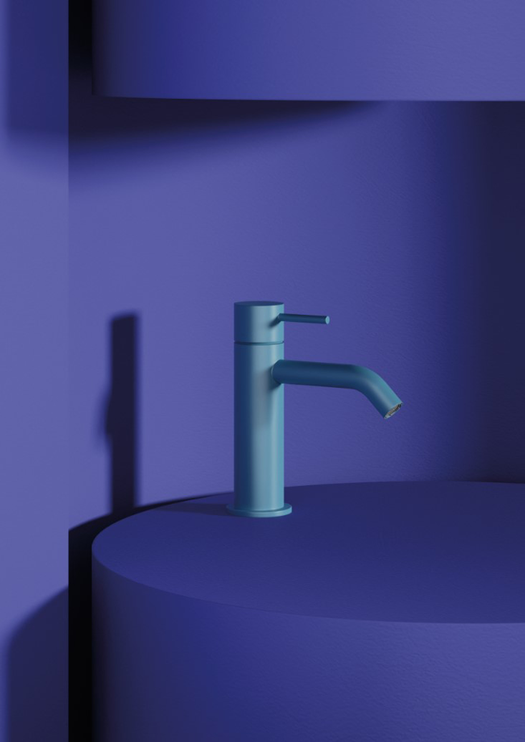 Design lavabo kraan in RAL kleur