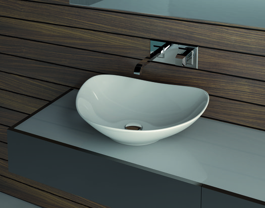 Sinfonia lavabo 53,5 x 42,5 x h 16,4 cm decor 01