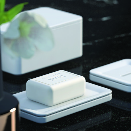 Accessoires en Solid Surface ou en gel ultra tendre