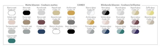 CAMEO couleurs