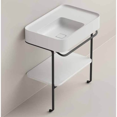 Structure en métal laqué pour lavabo Cameo CML06