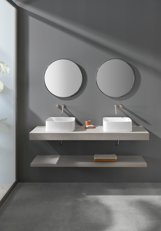 Tablettes de Capri et de Pompéi en couleur Fango