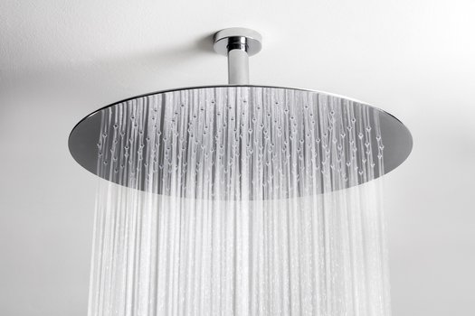 Douche de tête Myslim avec bras de douche plafond