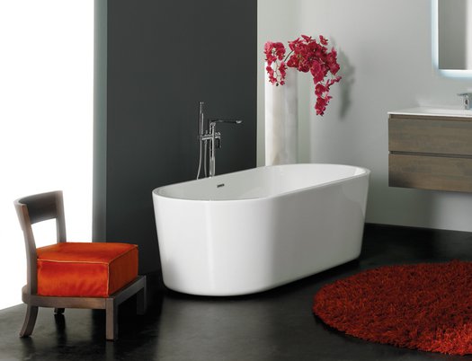 Baignoire îlot contemporaine Livingston