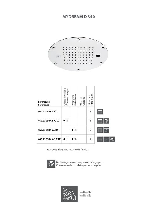 MYDREAM D 340 - références