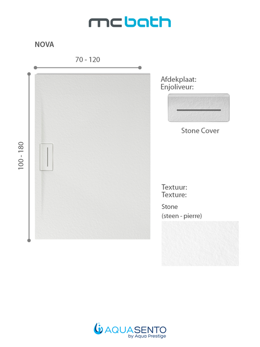 NOVA douchevloer info