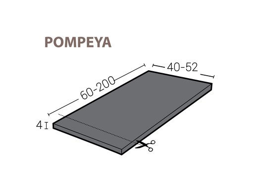 Tablette Pompeya technique - mesures