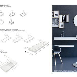 Samenstellen Puzzle wastafeltablet