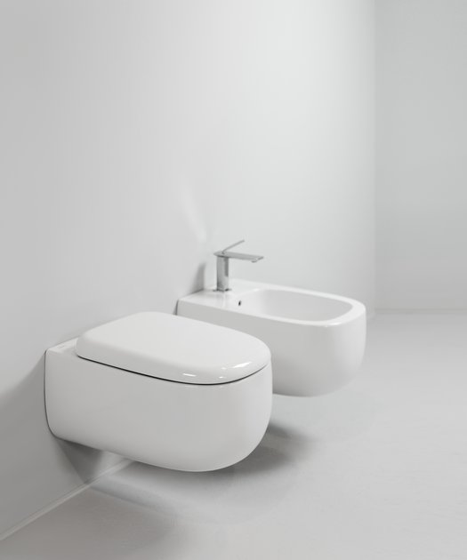 Seed WC en bidet in design badkamer