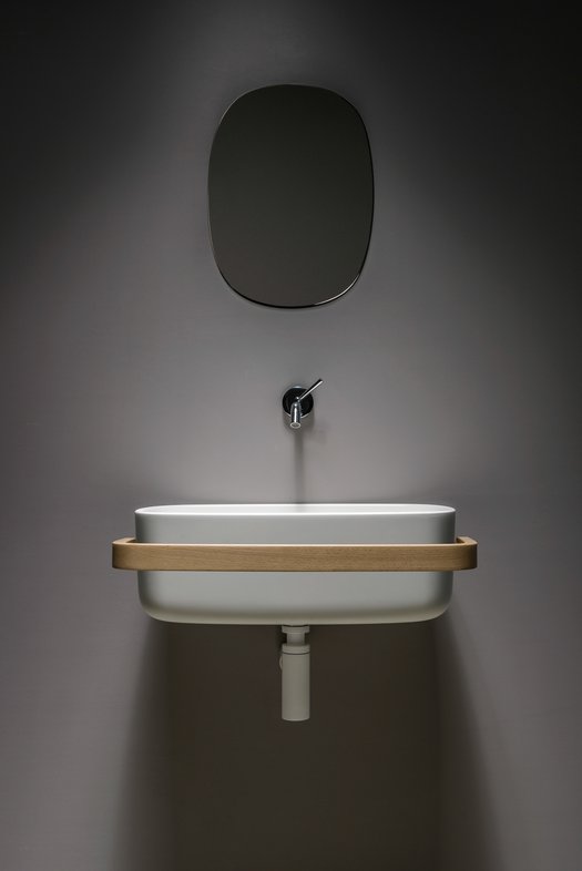 Lavabo ou lave-mains Bounce HUG avec porte-essuie