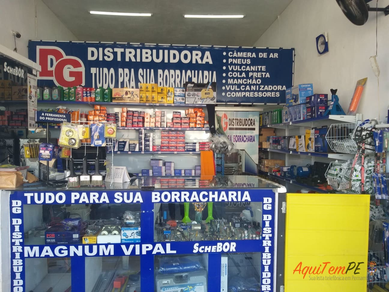 Distribuidor de Peças para Borracharia