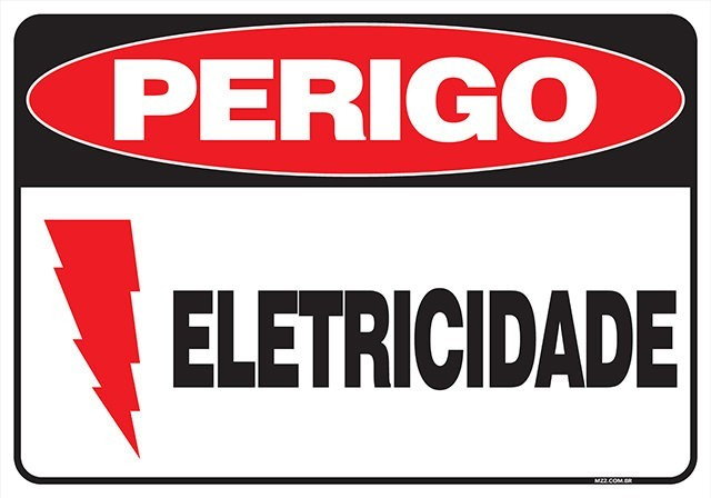 PLACA ELETRICIDADE