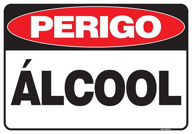 PLACA ÁLCOOL