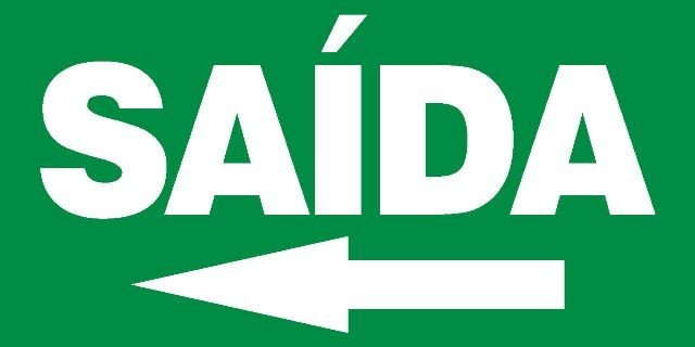 PLACA SAÍDA ESQUERDA