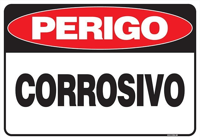 PLACA CORROSIVO