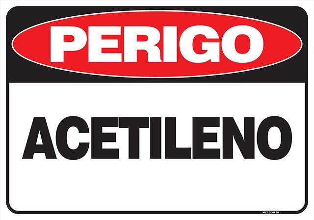 PLACA ACETILENO