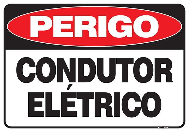 PLACA CONDUTOR ELÉTRICO