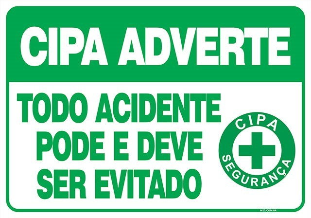 PLACA TODO ACIDENTE PODE E DEVE SER EVITADO