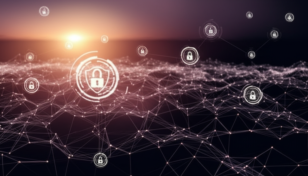 Interconnected agents securing an environment