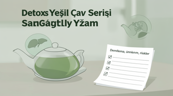 Detoks Yeşil Çay Serisi ve Sağlıklı Yaşam: RSOC Analiz Raporu ve Uygulama Çerçevesi