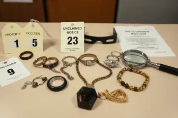 Police impound unclaimed jewelry auctions: A documented guide to notices, bidding, and buyer risks