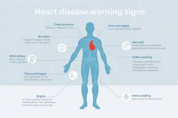 Warning signs of heart disease: Clinical indicators and diagnostic considerations for early detection